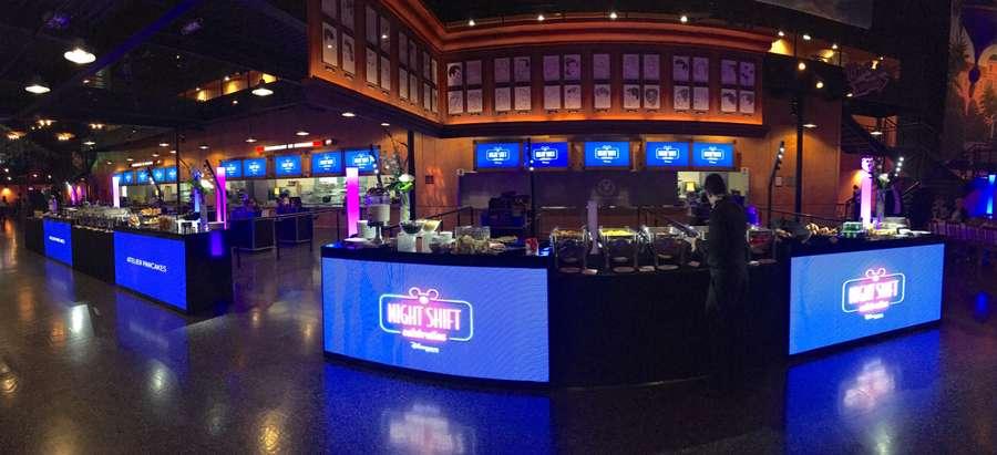 Buffet LED — Disneyland Paris